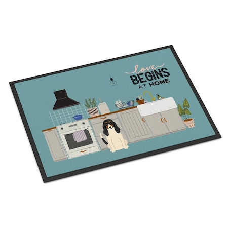 Carolines Treasures 18 x 27 in. Swiss Hound Kitchen Scene Indoor or Outdoor Mat CK7748MAT